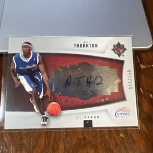 Al Thornton 2007-08 Ultimate Collection Signatures Rookie Auto RC #141 /150 - Picture 1 of 6
