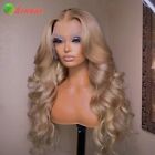 Light Ash Blonde 13X4 Lace Front Human Hair Wig With Baby Hair Transparent Wigs