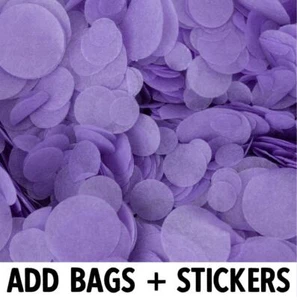 Biodegradable Wedding Confetti | Lilac | Circle Tissue Paper | 20g Bag - Picture 1 of 12