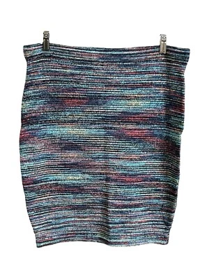 : Forever 21 Plus Pencil Skirt Women’s Size 3X Multicolor Striped - Image 1 of 4
