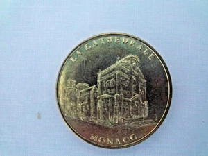 Medalla Oficial 2000 Token La Cathedrale Monaco Colección Nacional - Imagen 1 de 6