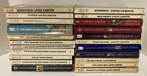 Louis L'Amour Konvolut 23 Taschenbücher PB Bücher Kriegspartei Schatzberg + - Bild 1 von 4
