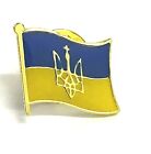 Odznaka herbu Ukrainy - wykonana z metalu i emalii