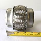 3" x 4" Flex Pipe Exhaust Stainless Steel Double Braid Heavy Duty Coupling Tube
