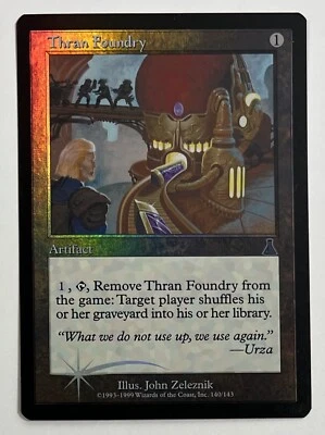 MTG THRAN FOUNDRY (FOIL) Urza's Destiny (OldManMTG 002-765) - Image 1 of 2