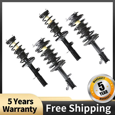 4x Front+Rear Struts ASSY For Toyota Corolla 1993-2002 Chevrolet Prizm 1998-2002 - Image 1 of 4