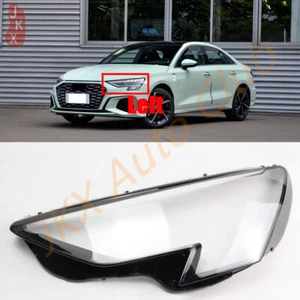 Carcasa de lente transparente para faros lado izquierdo + pegamento de sellado u para Audi A3 RS3 S3 2021-2023 - Imagen 1 de 12