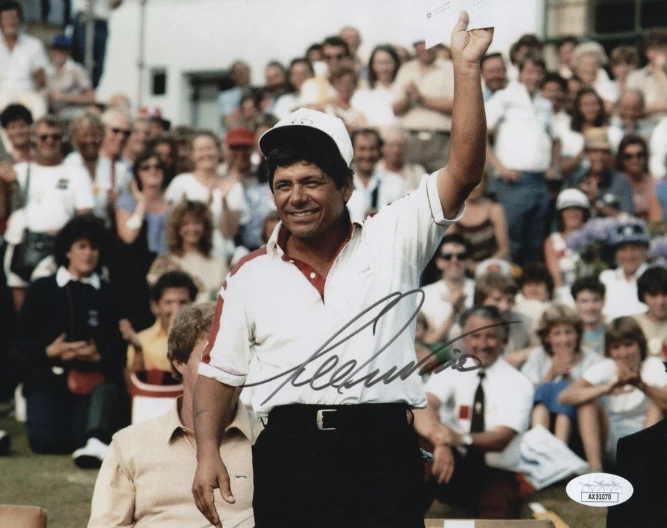 LEE TREVINO ¡LO ÚLTIMO! FOTO FIRMADA AUTOGRAFIADA 8x10 certificado de autenticidad JSA PGA LEGEND GOLFISTA RARO Foto 1 de 1
