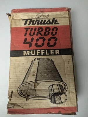 SILENCIADOR THRUSH TUBRO 400 546 70143N de colección nuevo en stock nunca abierto Foto 1 de 4