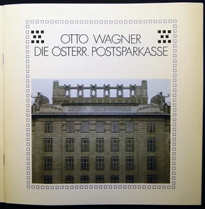 1985 VIENNA OTTO WAGNER ARCHITECTURE POSTSPARKASSE DESIGN - Picture 1 of 3