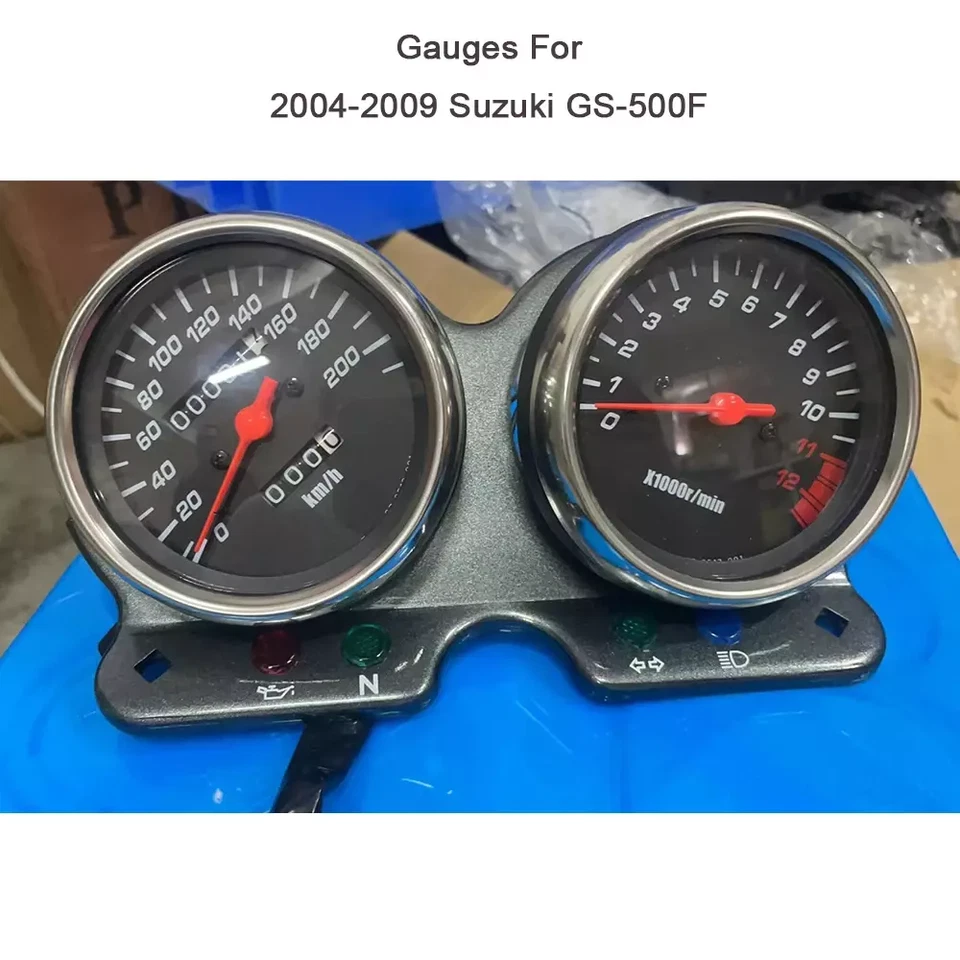 Original LCD Display Assembly for 2004-2009 Suzuki GS-500F Gauges Speedometer - Image 1 of 1