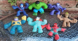 Heroes of Goo Jit Zu Marvel Versus Complete Figurine Bundle x7 - Picture 1 of 11