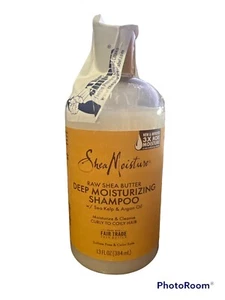 Shea Moisture Deep Moisturizing Shampoo Moisturize & Cleanse 13 fl oz (1) - Picture 1 of 3