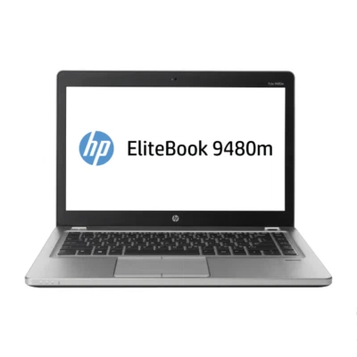 HP EliteBook (Folio 9480m) Intel(R) Core i5-4210U 1.70GHz 32GB SSD Win 10 Pro - Image 1 of 2