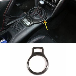 Carbon Firber ABS Center Console Gear Shift Trim Cover for Toyota 86/Subaru BRZ - Picture 1 of 9
