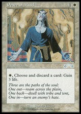 Magic the Gathering MTG Peace of Mind (13) Exodus   NM