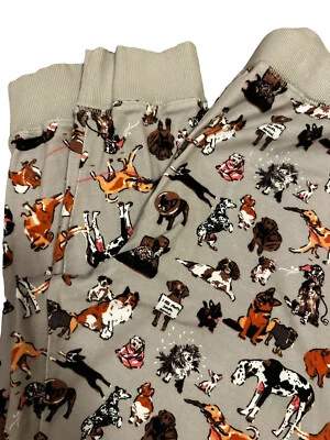 DOG SHOW Ribbed Jogger Pajama Pants Size L Large  Vera Bradley NWT - Image 1 of 4