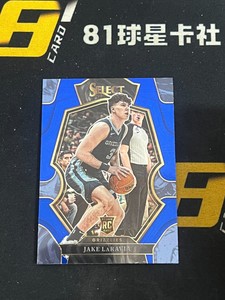 Jake LaRavia 2022-23 Panini Select Premier Level Blue Base #175