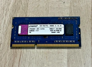 Kingston 1GB DDR3 1066MHz PC3-8500S Laptop RAM SODIMM - Picture 1 of 1