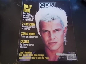 Billy Idol, Sonic Youth, Partridge Family - Spin Magazine 1990 - Bild 1 von 1