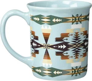 Pendleton Legendary Taza Cerámica Tucson Aqua, Talla Única, NUEVO EN CAJA CAJA CAJA DE REGALO INCLUIDA - Imagen 1 de 1
