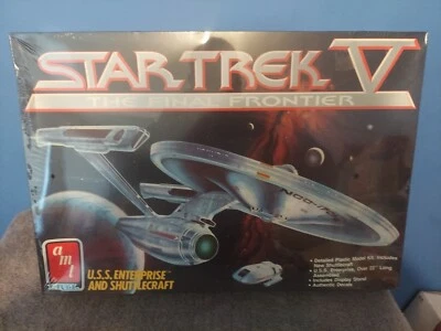 AMT Ertl U.S.S. Enterprise and Shuttlecraft from Star Trek V, New Sealed - Image 1 of 3
