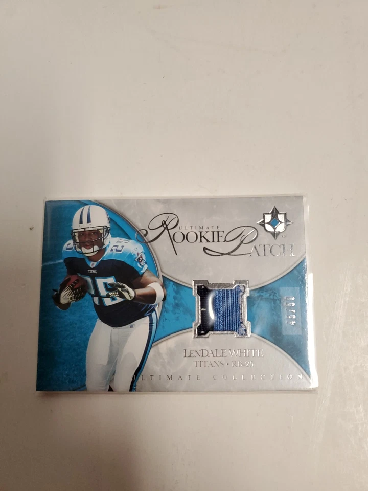 2006 UD Ultimate Rookie Patch UR-LW LenDale White 45/50 Jersey - Image 1 of 4