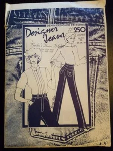250 Denim Designer Ladies Designer Jeans Pattern Size 32-38 - Picture 1 of 2