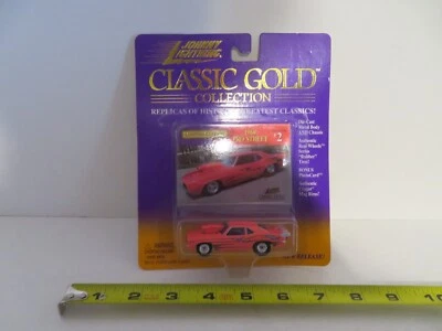 Johnny Lightning Classic Gold Collection #2 1969 Pro Street Pink 1999 MOC - Image 1 of 3