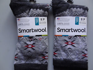 NEW 2 Pairs SmartWool Falling Arrow Ultralight Crew Socks Women's S