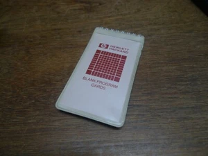 HP-41C SERIE 40 TARJETAS MAGNÉTICAS CON FUNDA RARO ACCESORIO CALCULADORA VINTAGE - Imagen 1 de 9