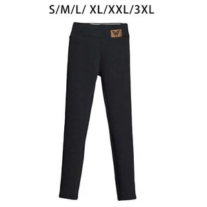 beautymall2017 Women Fleece Lined Leggings Soft Skinny Pants Comfortable Winter - Picture 1 of 43