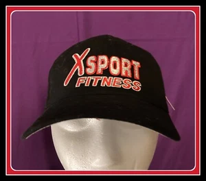 Gorra de béisbol XSport Fitness sombrero hombre correa negra OSFA S/M NUEVA CON ETIQUETAS totalmente nueva - Imagen 1 de 14