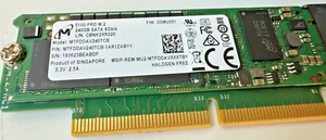 Supermicro AOC-SMG3-2H8M2-B M.2 SATA/NVMe Hybrid Carrier Card BigTwin+ 2X 240G - Bild 1 von 3