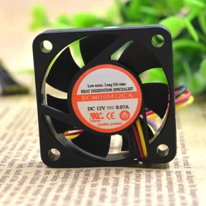 For Evercool EC4010M12CA 12V 0.07A 40x40x10mm Ball Bearing CPU Cooling Fan 3-pin - Picture 1 of 5