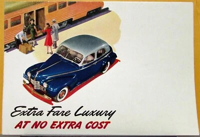 Oldsmobile Custom 8 Cruiser 1941 1942 accionamiento hidromático carpeta de ventas correo original Foto 1 de 3