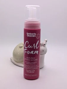 UMBERTO GIANNINI Curl Foam Anti Frizz Styling Hair Mousse 200 ml - Picture 1 of 9