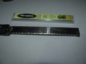 Microplane Classic Series Zester Grater Black Made In USA As New As Shown - Picture 1 of 5