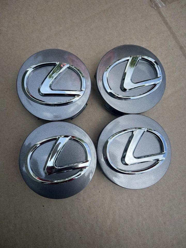Tapacubos 4 piezas grises LEXUS CENTER llanta 62 mm para Lexus 4260330590 2006-2013 Foto 1 de 4