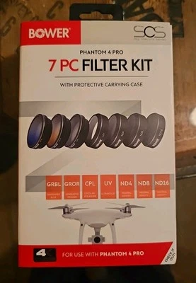 NEW Bower Sky Capture Series 7-Count Lens Filters UV Polarizer Phanton 4 Pro - Image 1 of 3