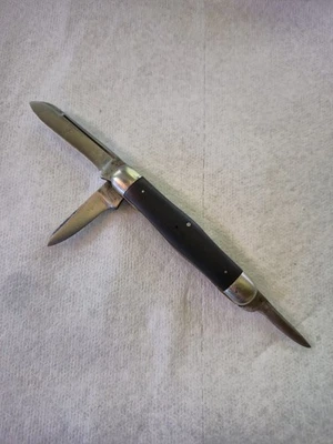 RARE !! Vintage Antique Ulster Knipco #2023 3 Blade Pocket Knife  - Image 1 of 4