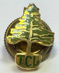 VINTAGE GROSSE ZEDERN DES LIBANONS - FREIMAURER SCHREINER ANSTECKNADEL - Bild 1 von 3