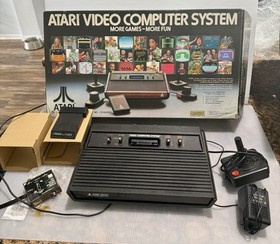 atari cx-2600a console Console With A Box Tested Working Read