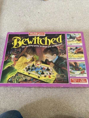 Bewitched Board Game (1988) Waddington's Complete Set - Image 1 of 4