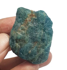 381 Ct Natural Blue Apatite Raw Rough Stone AAA Quality Loose Gemstone Specimen - Picture 1 of 5