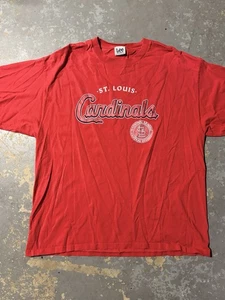 Vintage Lee Sport 2003 St. Louis T-Shirt MLB Size 2XL Baseball Faded XXL - Picture 1 of 7