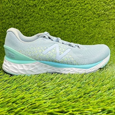 New Balance Fresh Foam 880v10 Womens Size 8D Gray Blue Running Shoes Sneakers - Image 1 of 4