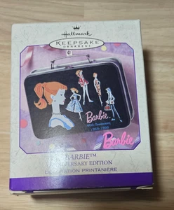 1999 Hallmark Keepsake Ornament - Barbie Anniversary Edition Neu in Box/Verpackung - Bild 1 von 3