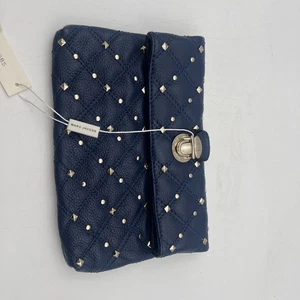 MARC JACOBS GESTEPPTE NIETEN UMSCHLAG CLUTCH BLAU - Bild 1 von 7