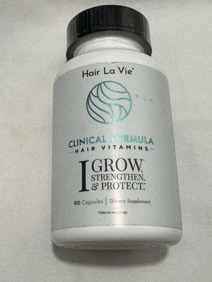 Clinical Formula Hair Vitamins I Grow Strengthen & Protect 90Ct Caps Exp 06/26 - Image 1 of 4